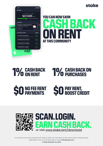 you can now earn cash back on rent at this community